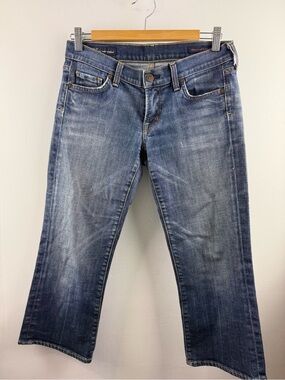 Citizens of Humanity Kelly Low Rise Cropped Jeans Size 28 Y2K Capri USA